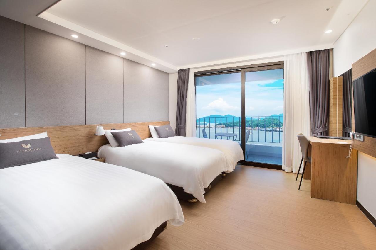 Utop Marina Hotel & Resort Yeosu Eksteriør billede